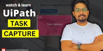 How to Use Task Capture in UiPath | UiPath Task Capture - YouTube